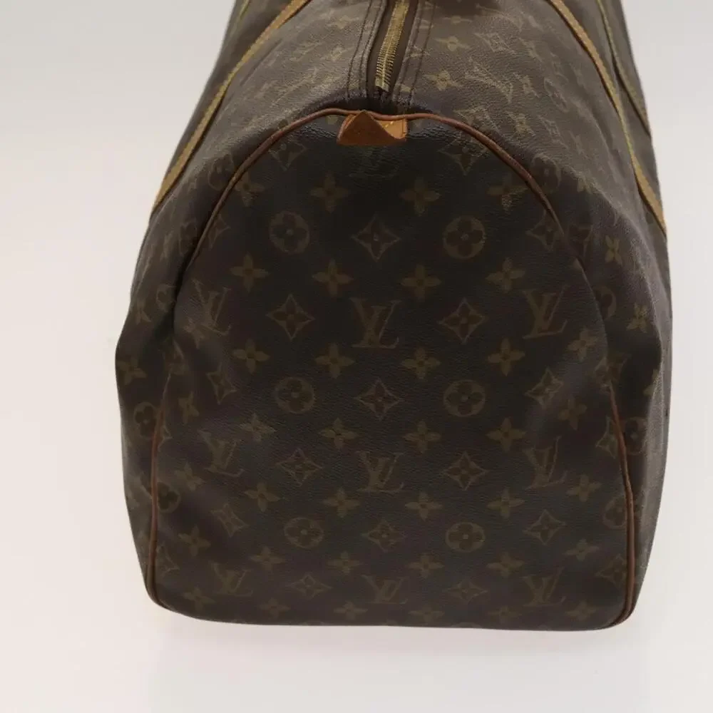 LOUIS VUITTON Monogram Keepall 55 Boston Bag M41424